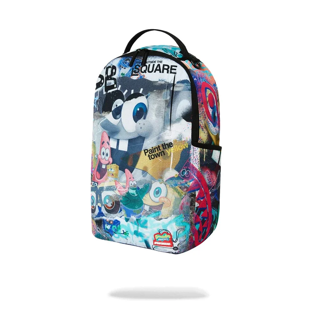 Sprayground Spongebob IT Was All A Dream Backpack Unisex Multi Top Handle SPR293